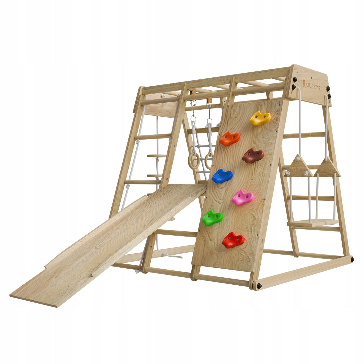 SQUARE TOYS FOR CHILDREN HOME CHILDREN'S WOODEN + SWING WALL