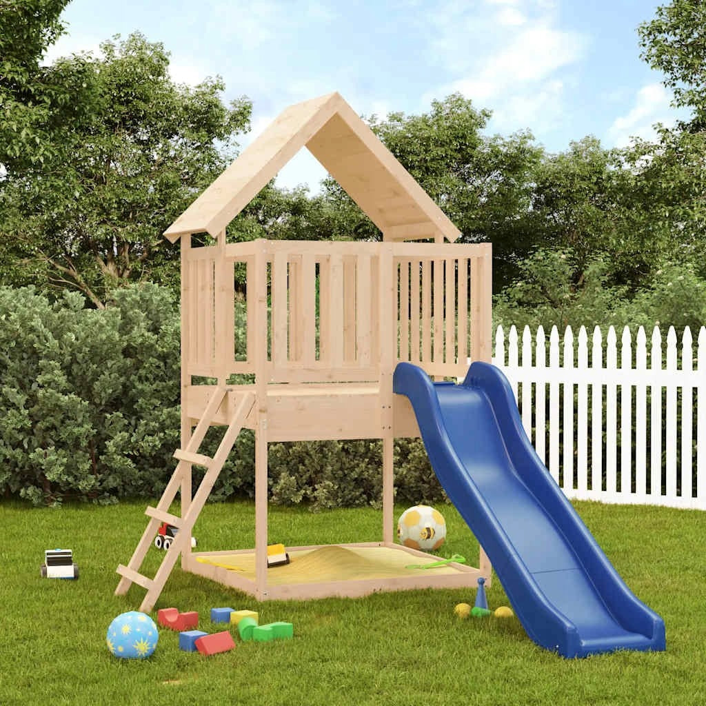 SQUARE TOYS FOR GARDEN SOLID PINE WOOD