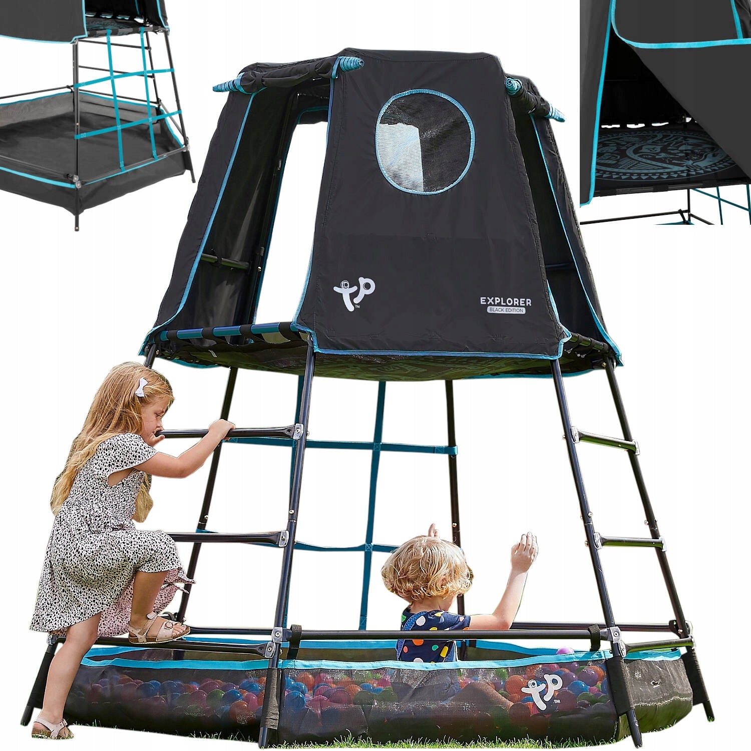 SQUARE TOYS GARDEN 3in1 COTTAGE CLIMBING TOWER DRY SANDBOX