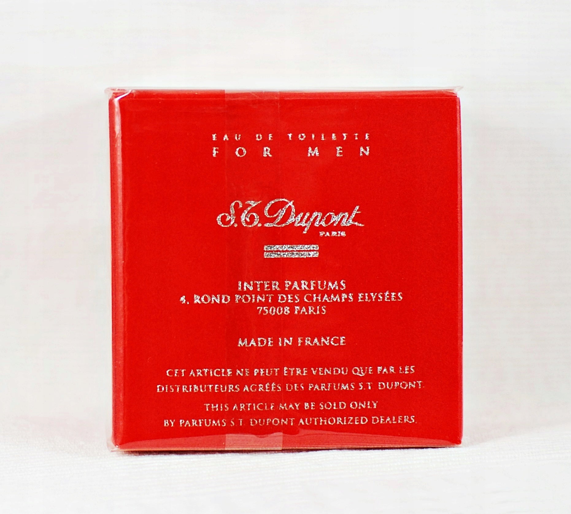 ST DUPONT SIGNATURE POUR HOMME 50 ML EAU DE TOILETTE UNIQUE Manufacturer code 3386461509373