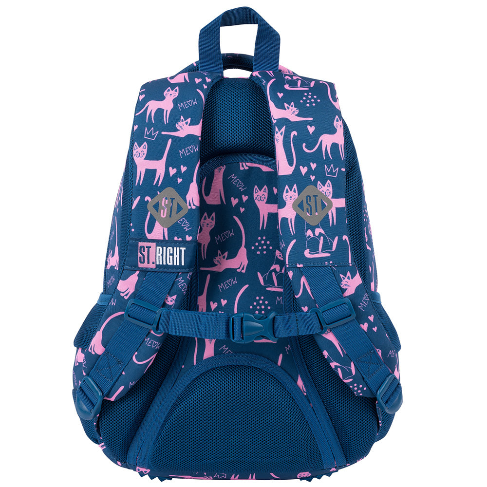 ST.RIGHT School backpack 1st class BP26 LAZY CATS CAT Manufacturer code 652325