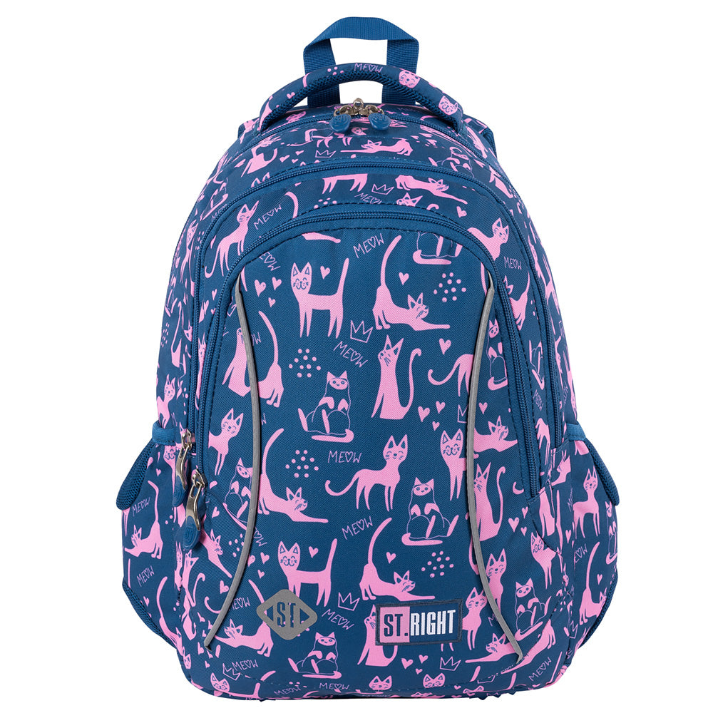 ST.RIGHT School backpack 1st class BP26 LAZY CATS CAT