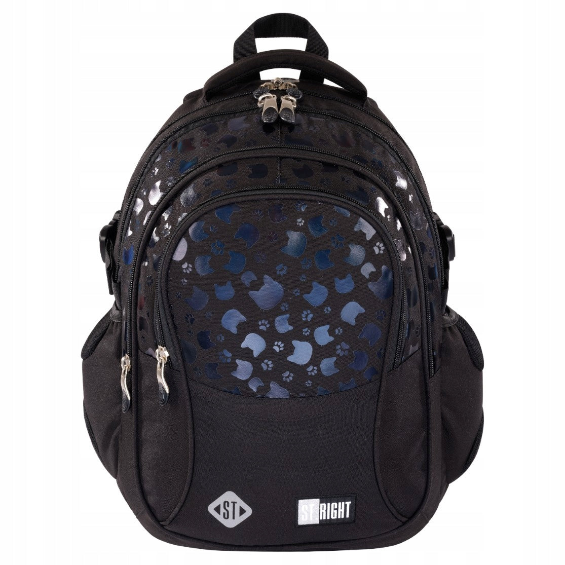 ST.RIGHT YOUTH SCHOOL BACKPACK 4-CHAMBER BP1 BLACK CATS Manufacturer code bp-01