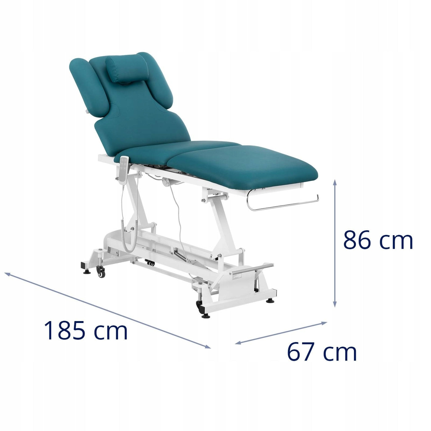 STABLE ELECTRIC MASSAGE TABLE ADJUSTABLE Tabletop length 185 cm
