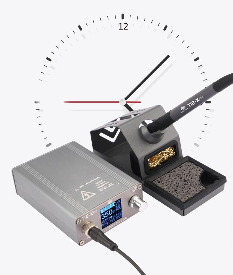 STACJA LUTOWNICZA OSS TEAM T12-X PLUS 72W + GROT T12-BLS WERSJA ROZSZERZONA Packaging status original