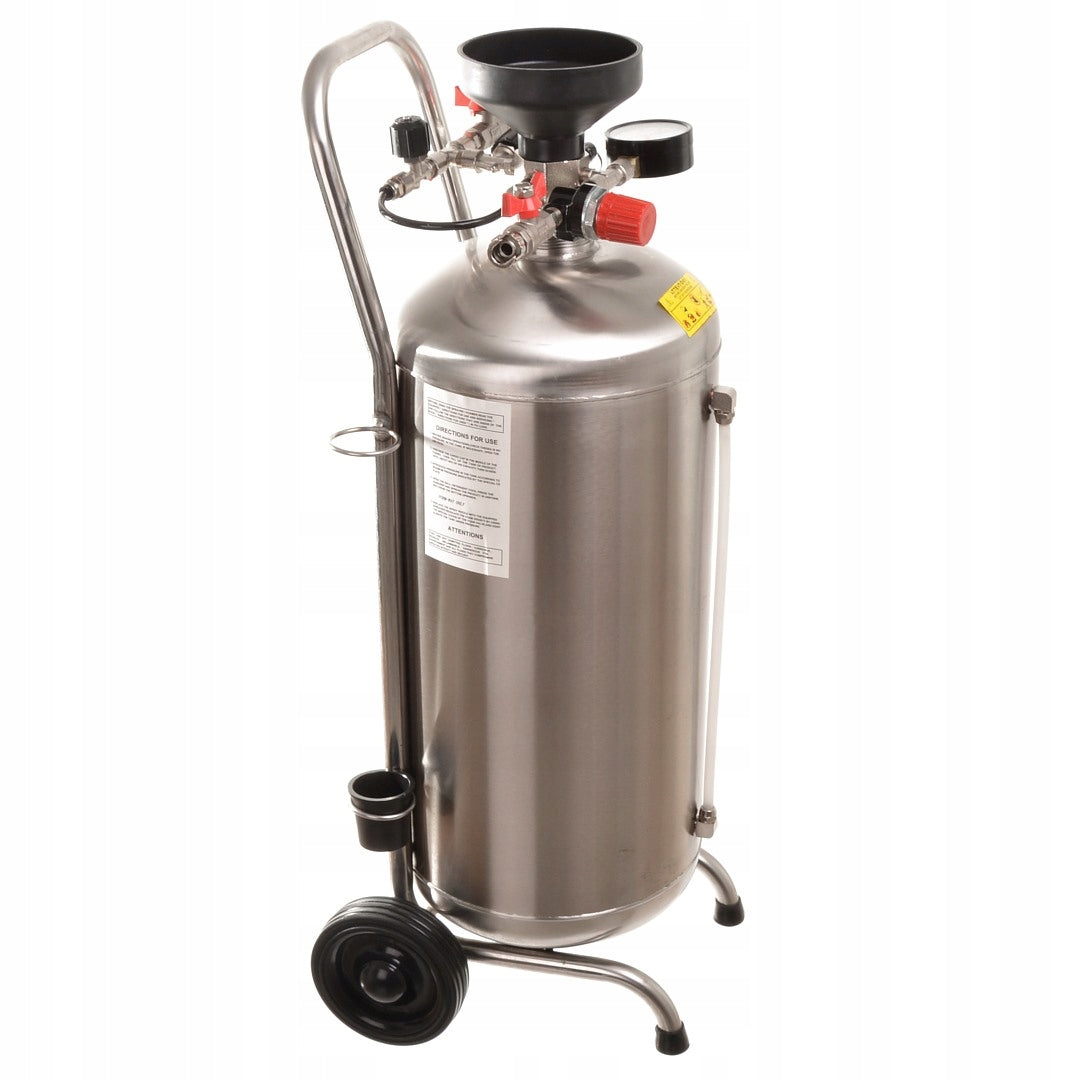 STAINLESS Pneumatic foamer for compressor 24l INOX foam generator Brand Techkar
