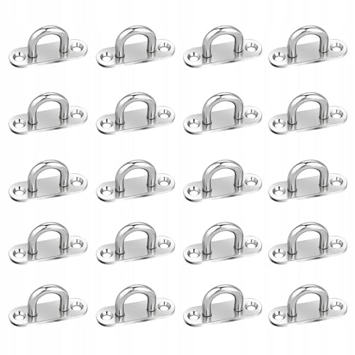 STAINLESS STEEL EYE CEILING HOOKS M5 PLANT ASSEMBLY 20 PCS Brand no brand