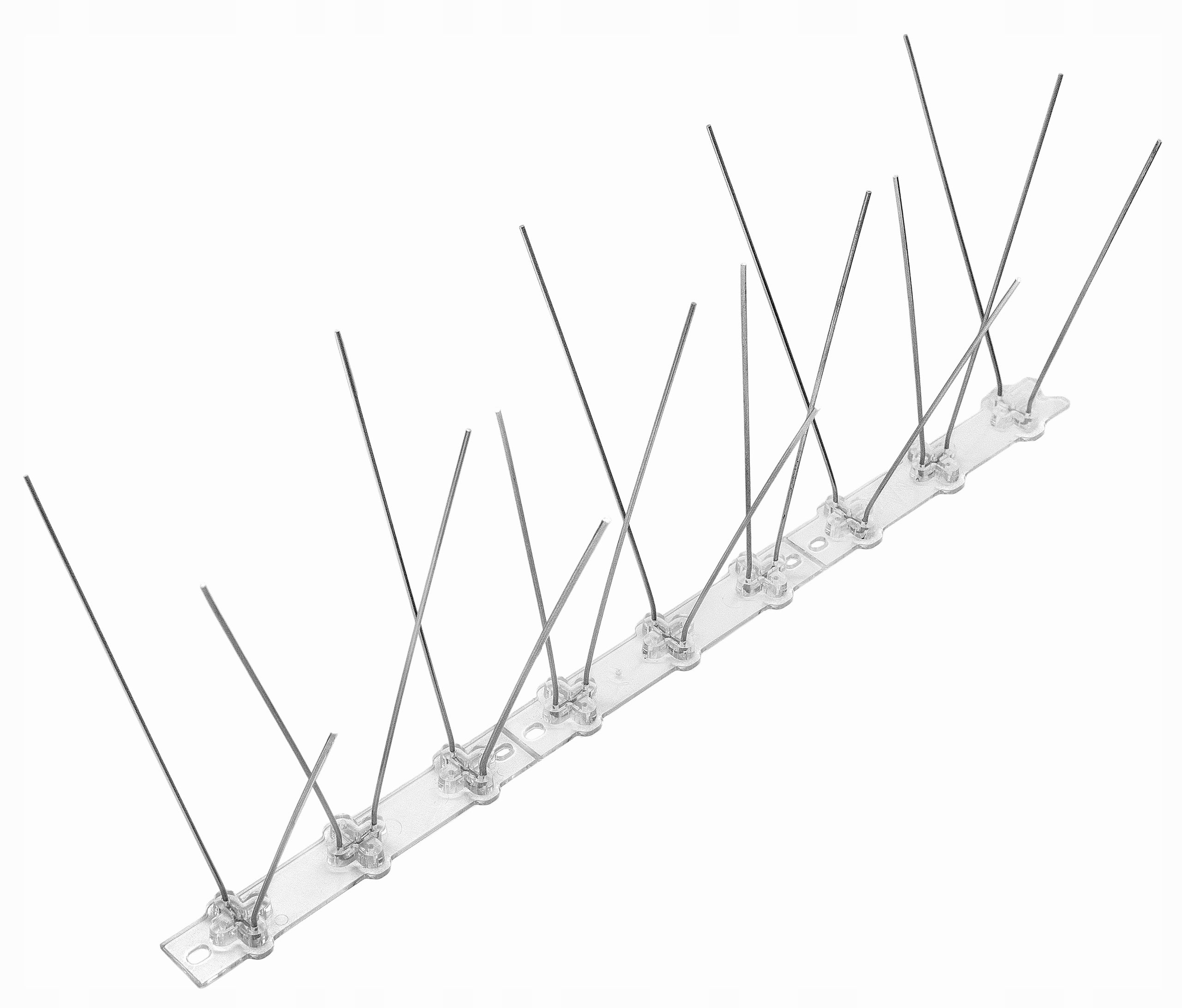 STAINLESS STEEL PIGEON BIRD SPIKES AGAINST PIGEON BIRDS 3-ROW U2 Manufacturer code KOLCE PRZECIW PTAKOM GOŁĘBIOM JACOPIC TYP U2