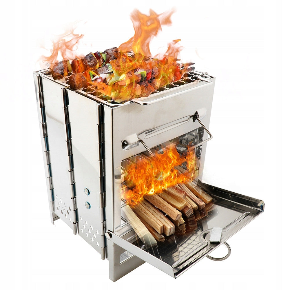 STAINLESS STEEL SCATTERED WOOD STOVE Manufacturer code TJ13848