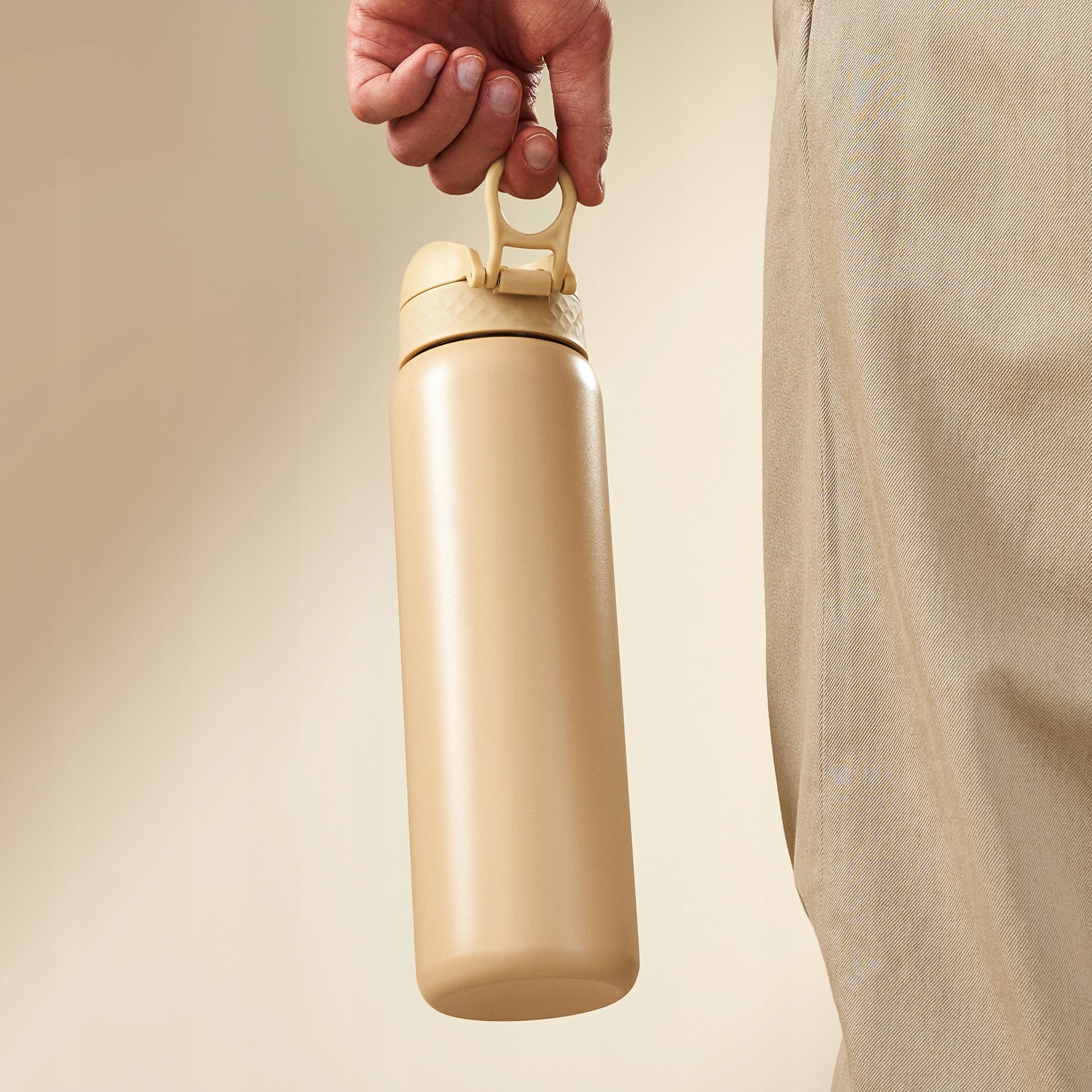 STAINLESS STEEL SPORTS BOTTLE LIGHT HARD SHORT MOUTHPIECE 1,2 L Brand Ion8
