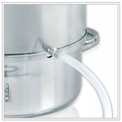 STAINLESS STEEL STEAM JUICER 8L INDUCTION GAS POT LARGE SILVER 8L Manufacturer code SP-1260-A26
