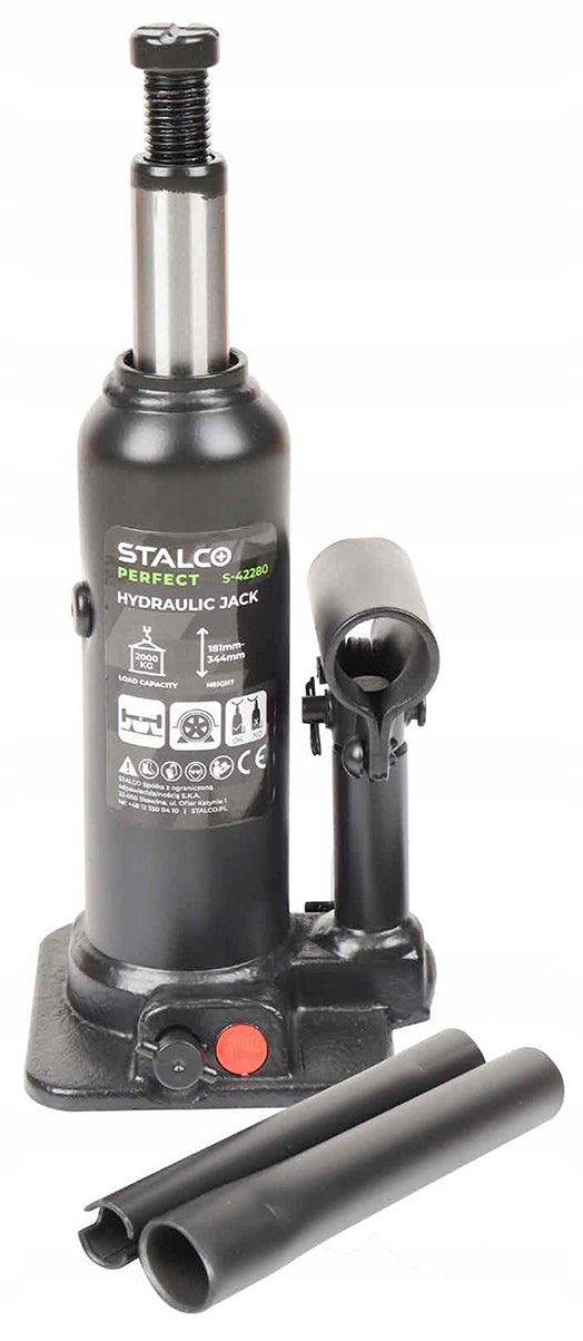 STALCO PERFECT Hydraulic post lifter 2 tons 181-344 mm Brand Stalco