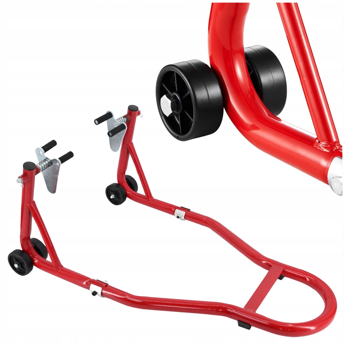 STAND MOTORCYCLE LIFTER FRONT ADJUSTABLE 450KG LAG FORK DURABLE