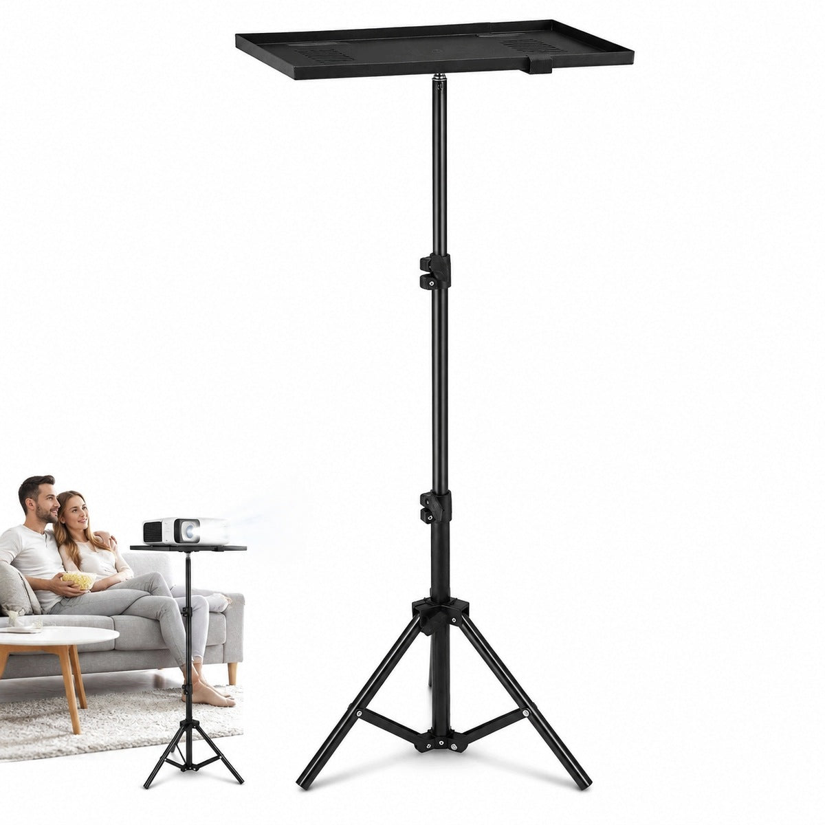 STAND PROJECTOR HOLDER FOR LAPTOP TRIPOD ADJUSTABLE