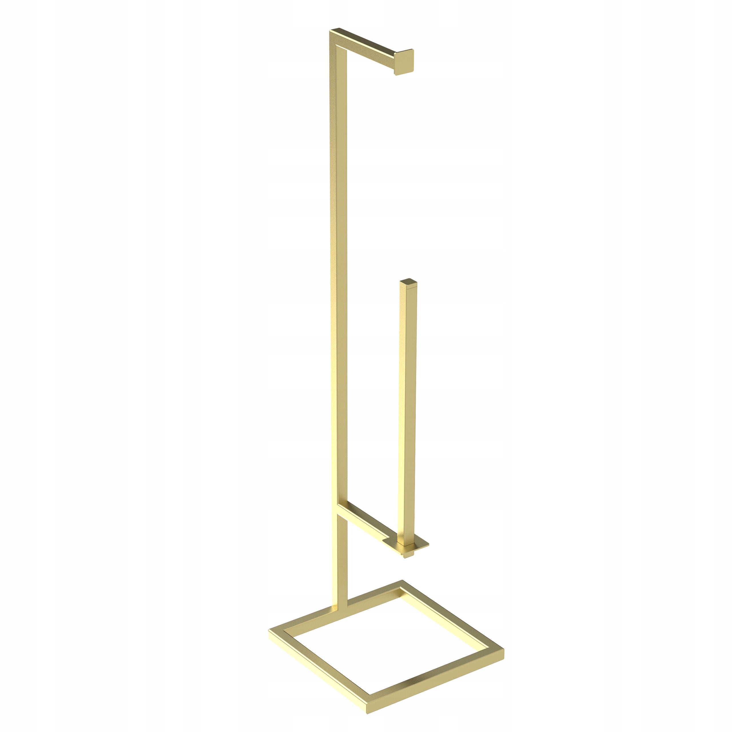 STAND TOILET PAPER HOLDER WITHOUT DRILLING METAL LOFT GOLD 18123