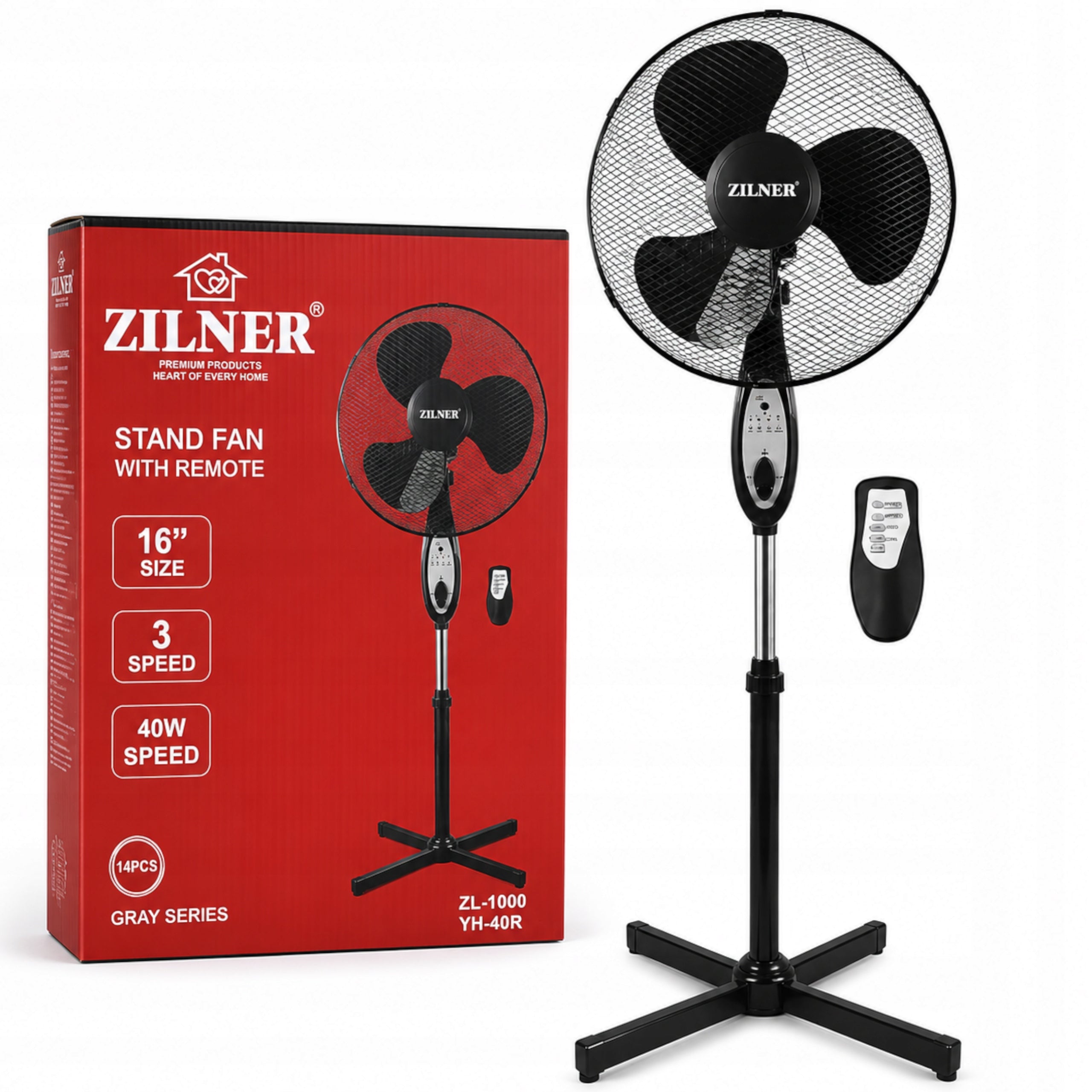STANDING FAN FLOOR FAN OSCILLATION FOR HOME QUIET POWERFUL