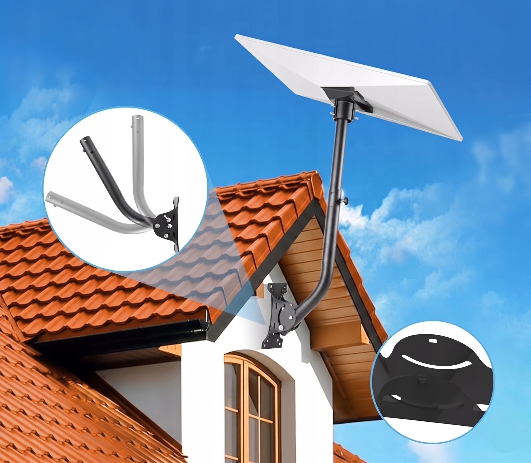 STARLINK Standard 4 X V3 Wall Mount Bracket Adjustable SOLID METAL Packaging status original