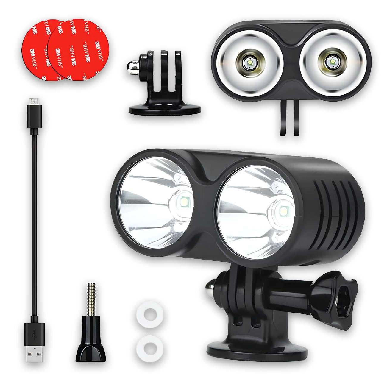 STARTRC headlamp for drone, camera, tripod, bicycle LED lighting for UAVs