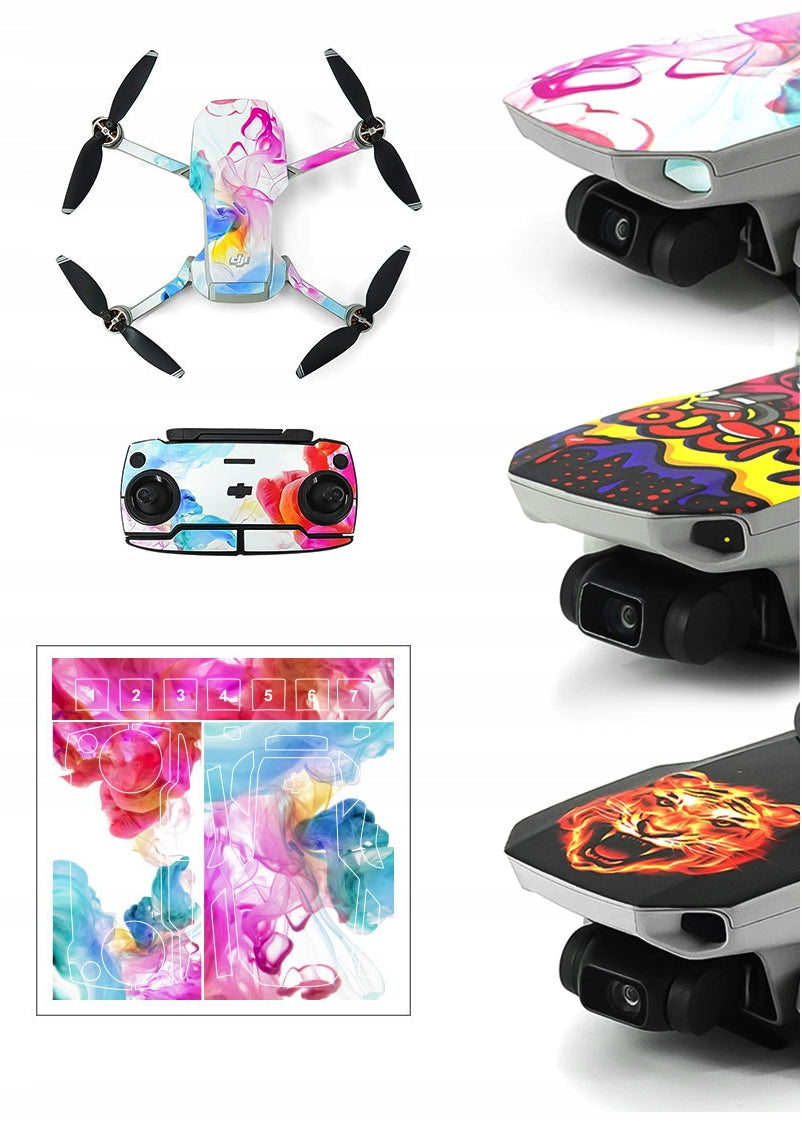 STARTRC sticker set for DJI MAVIC MINI drone - Painting Cloud (1106891) Manufacturer code 1106891