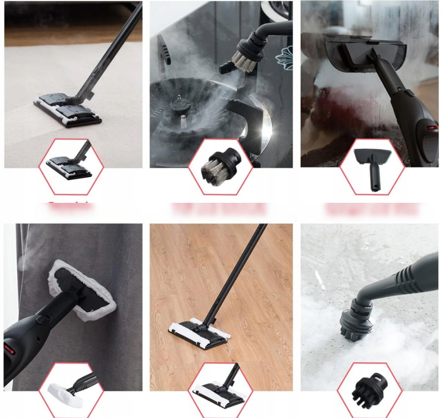 STEAM CLEANER 2000W STEAM CLEANER 19 ACCESSORIES DISINFECTION Power 2000 W