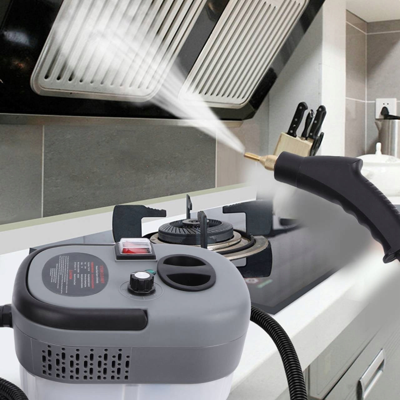 STEAM CLEANER 2500W HAND WASHER STEAM CLEANER SET WITH ECO ACCESSORIES Brand no brand
