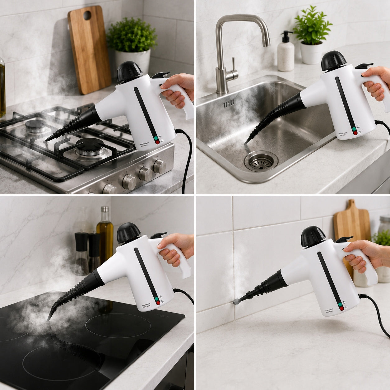 STEAM CLEANER 3,7B PRESSURE CLEANER FOR GROUT UPHOLSTERY WINDOWS Manufacturer code 331450