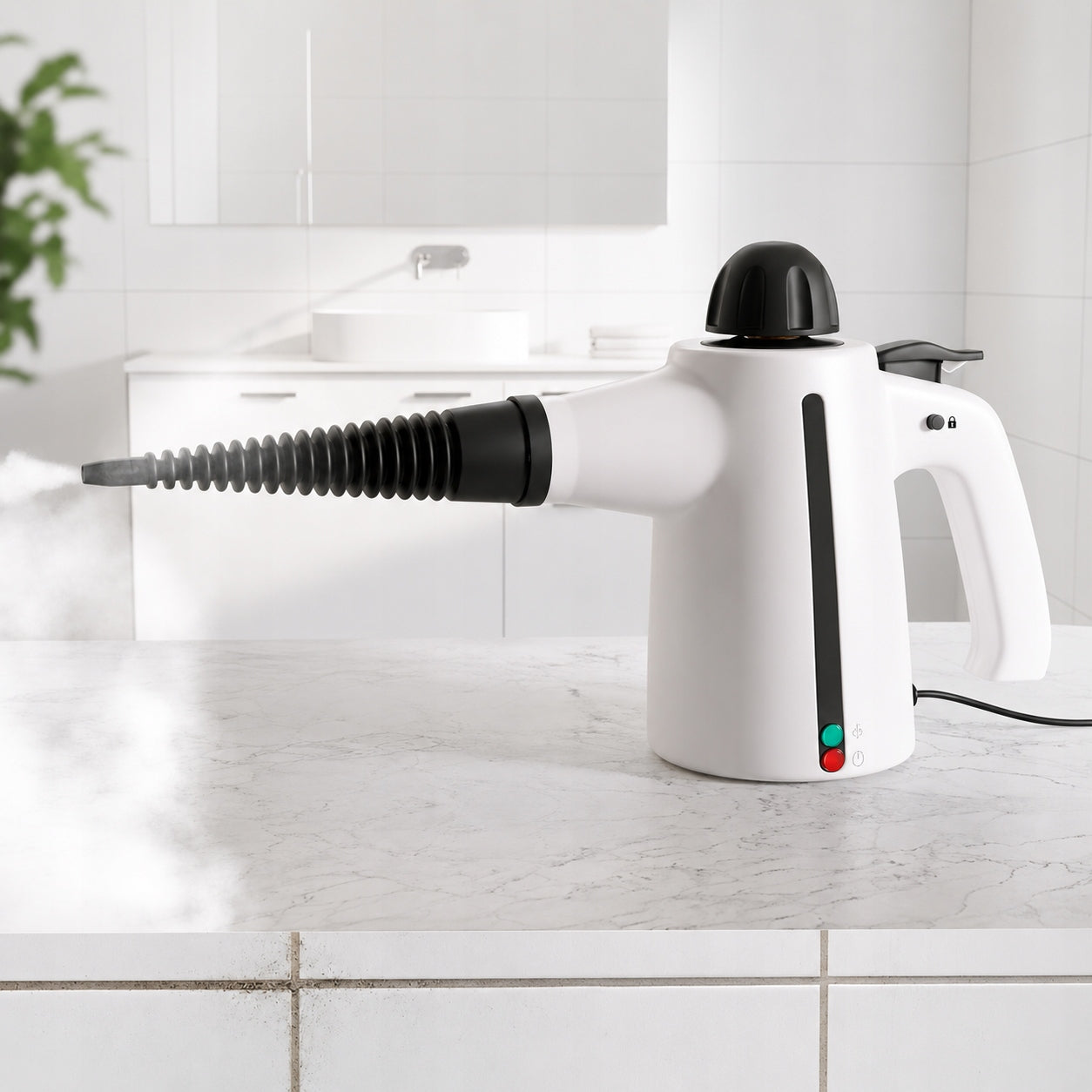 STEAM CLEANER 3,7B PRESSURE CLEANER FOR GROUT UPHOLSTERY WINDOWS Power 1050 W