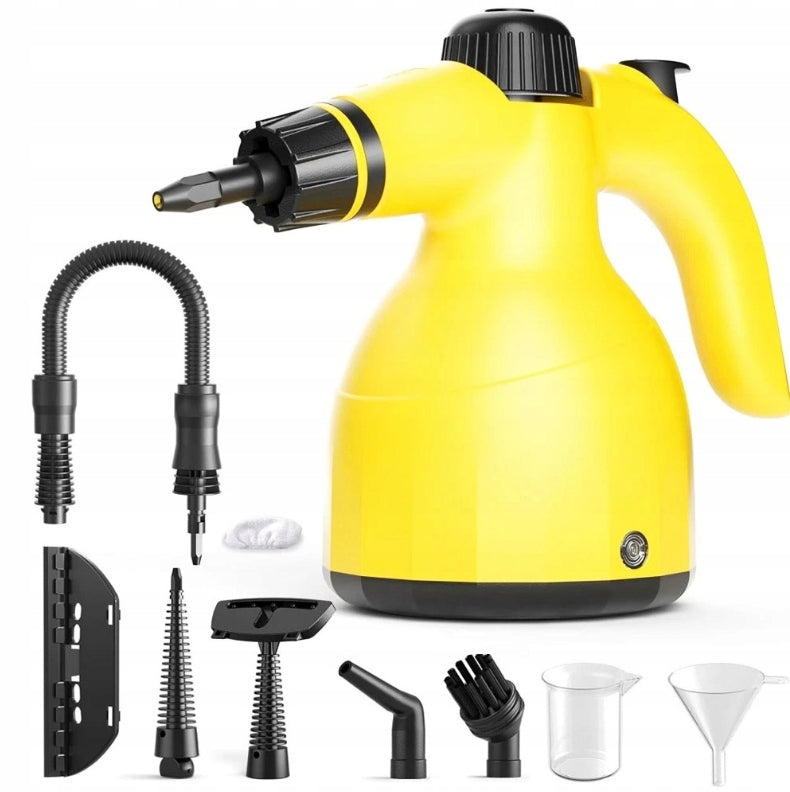 STEAM CLEANER FOR GROUT WINDOWS MANUAL STEAMER 1000W SET XXL Packaging status original