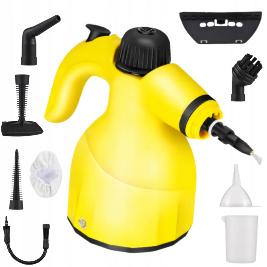 STEAM CLEANER FOR GROUT WINDOWS MANUAL STEAMER 1000W SET XXL