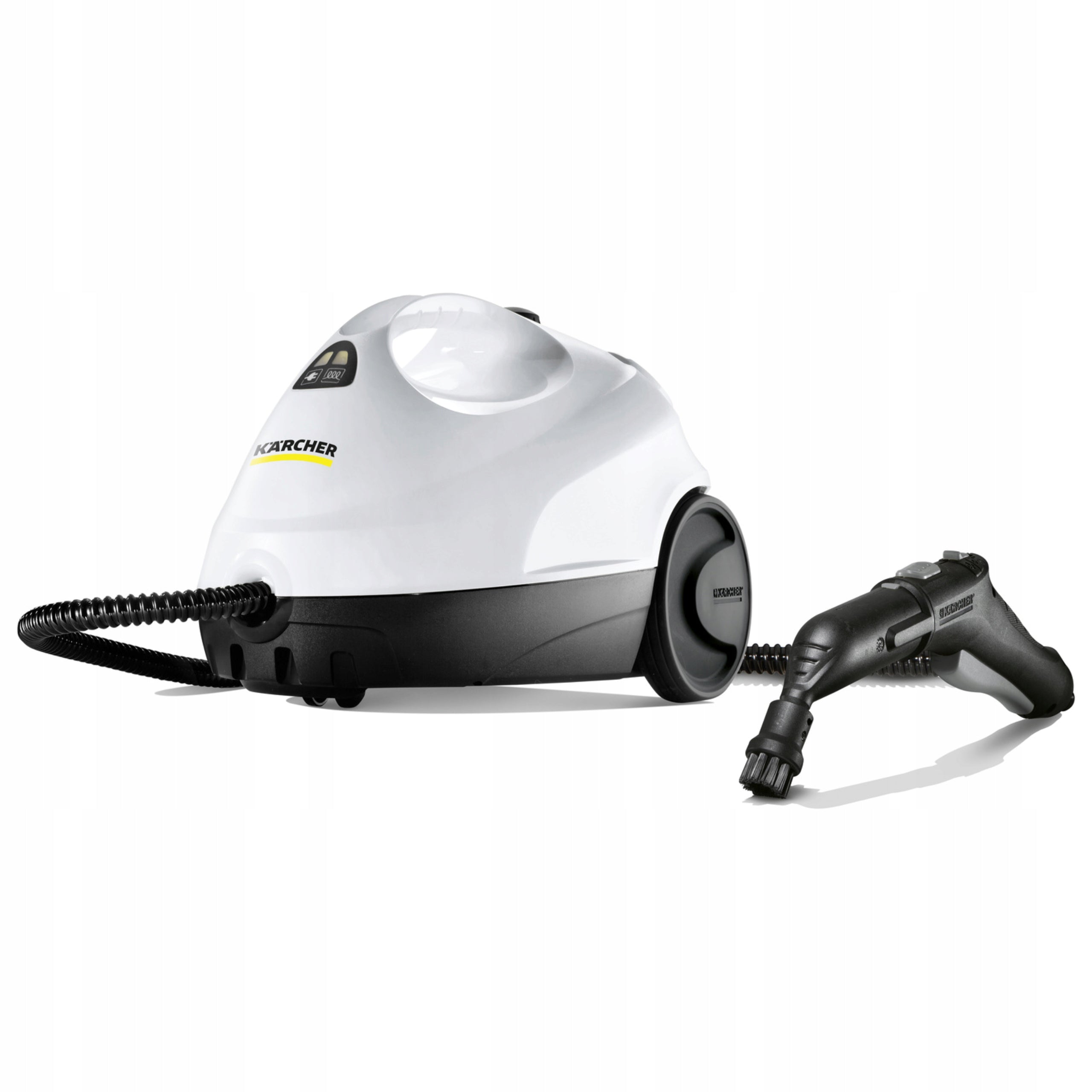 STEAM CLEANER KARCHER SC 2 EASYFIX STEAM MOP STEAMER + 4 BRUSHES Dominant color white