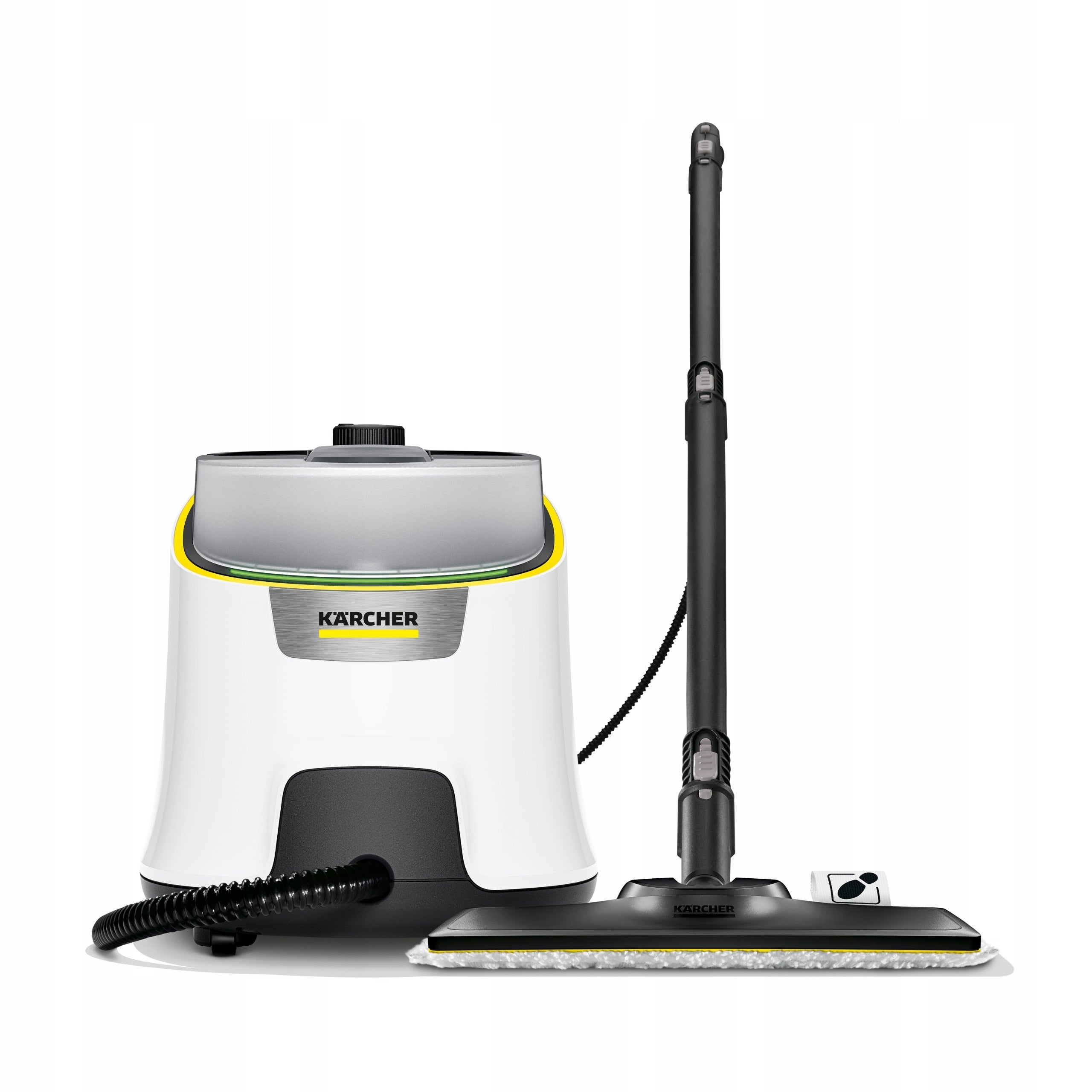 STEAM CLEANER KARCHER SC 4 STEAMER LARGE SET FOR GROUTING CLOTHES AND WINDOWS Maximum steam pressure 4 bar