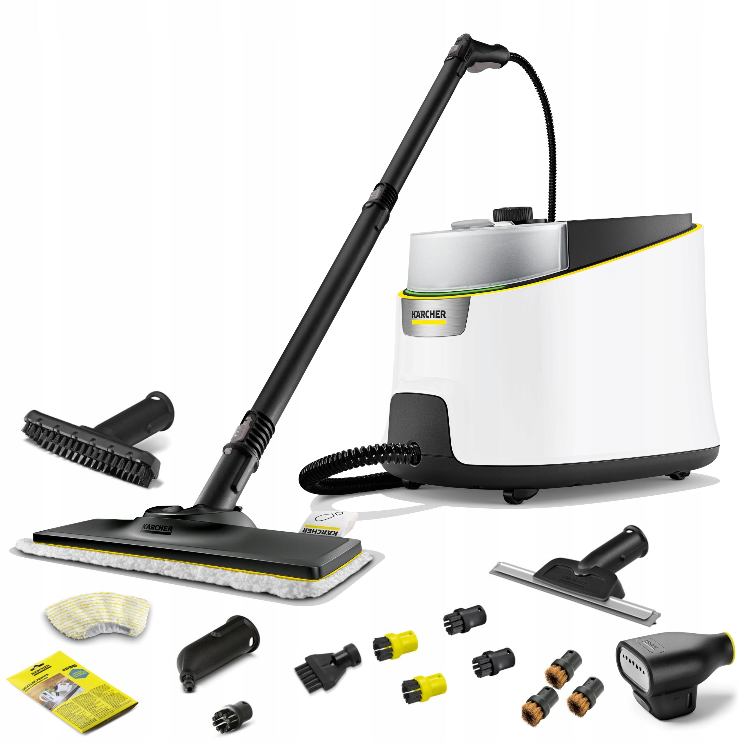 STEAM CLEANER KARCHER SC 4 STEAMER LARGE SET FOR GROUTING CLOTHES AND WINDOWS