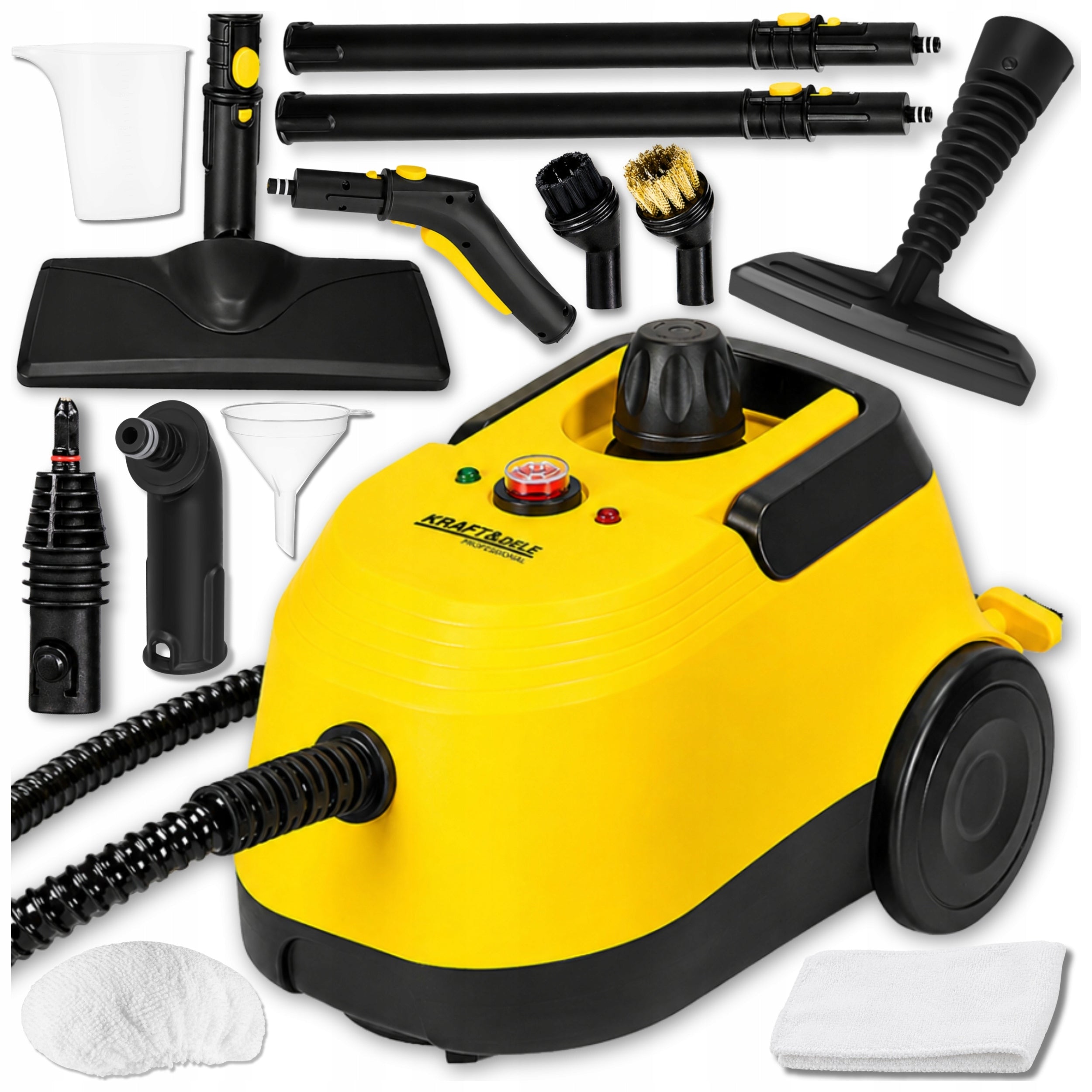 STEAM CLEANER MOP HAND STEAMER FOR CAR WINDOWS GROUT UPHOLSTERY 2100W