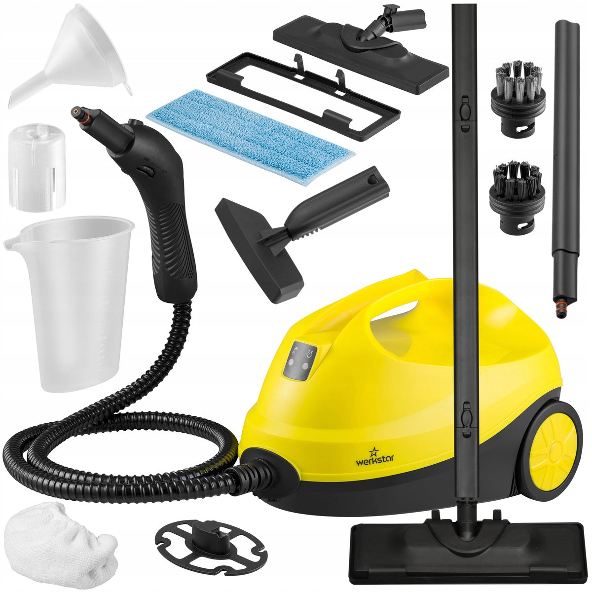 STEAM CLEANER POWERFUL STEAM CLEANER STEAM MOP SET ACCESSORIES 2000W CLEANER 1,5L