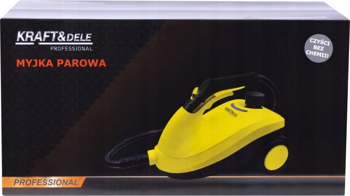 STEAM CLEANER PRESSURE CLEANER FOR GROUT UPHOLSTERY WINDOWS STEAMER POWER 2500W Maximum steam pressure 4 bar