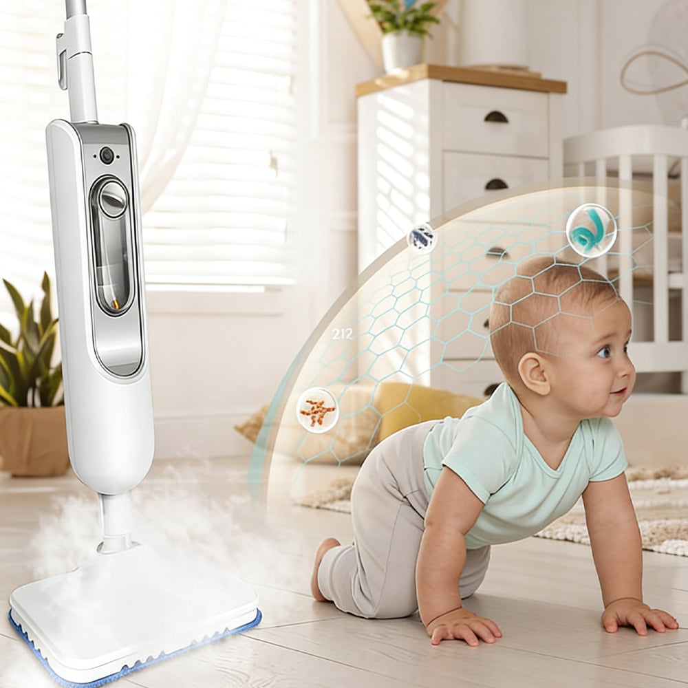 STEAM CLEANER STEAM FLOW 24-32G/MIN EFFICIENT CLEANING OF THE WHOLE HOUSE Brand no brand