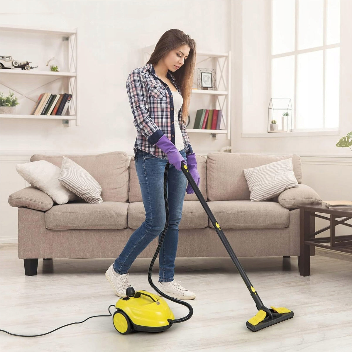 STEAM CLEANER STEAM MOP 2000W 1.8L SET Packaging status original