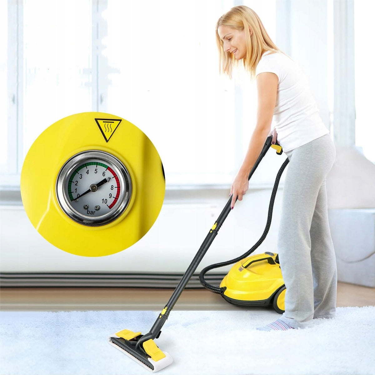 STEAM CLEANER STEAM MOP 2000W 1.8L SET Power 2000 W