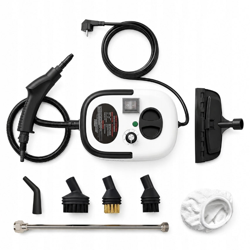 STEAM CLEANER STEAM MOP STEAMER FOR CLEANING AND REMOVING DIRT 3,5 BAR Packaging status original