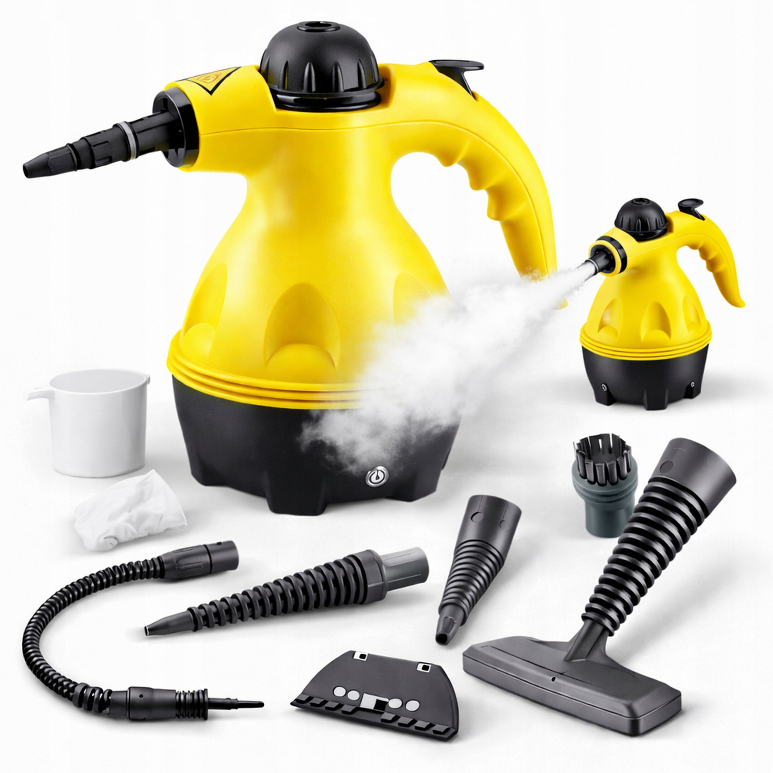 STEAM CLEANER STEAMER 1000W PRESSURE STEAM CLEANER 3,5 BAR NOZZLE SET