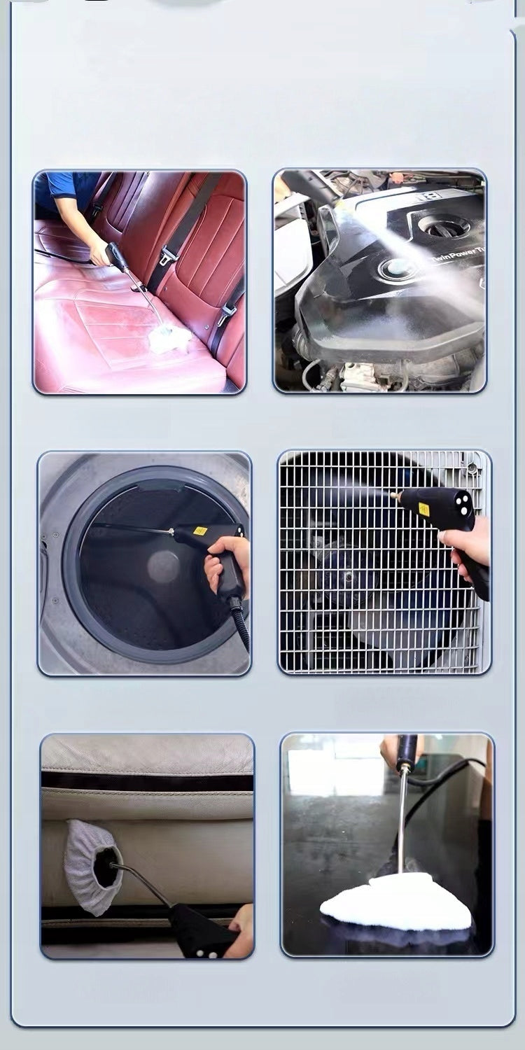 STEAM CLEANER WINDOW CLEANER STEAMER 1.5M STEAM HOSE+1000ML 1500W 3BAR Maximum steam pressure 3 bar
