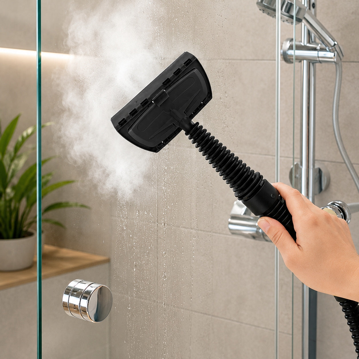 STEAM CLEANER Window Cleaner STEAMER 1000W Manual Washer 3 Bars Set Model CZYŚCIK PAROWY DO OKIEN PAROWNICA KOŃCÓWKI
