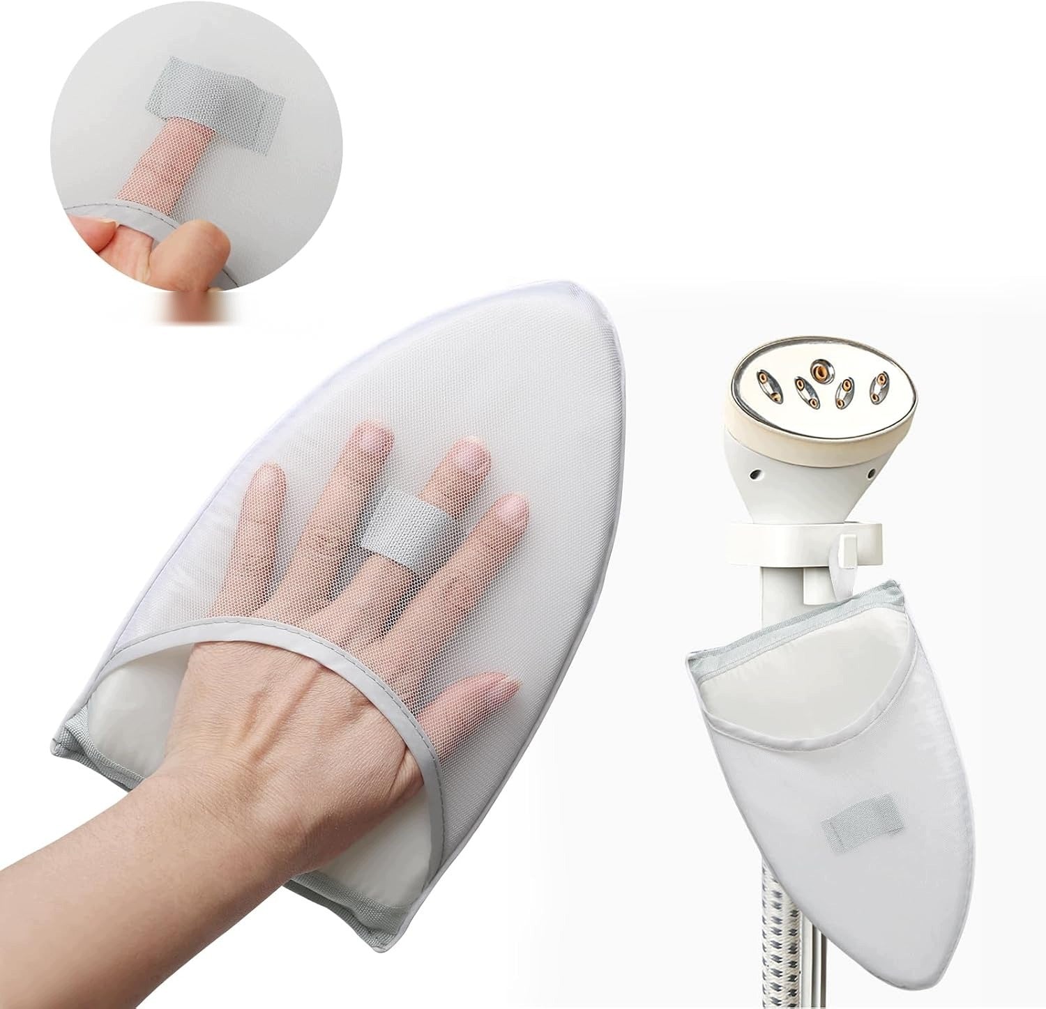 STEAM GLOVES FOR IRONING FOAM 25X15X3CM GREY 2 PIECES Kind Other