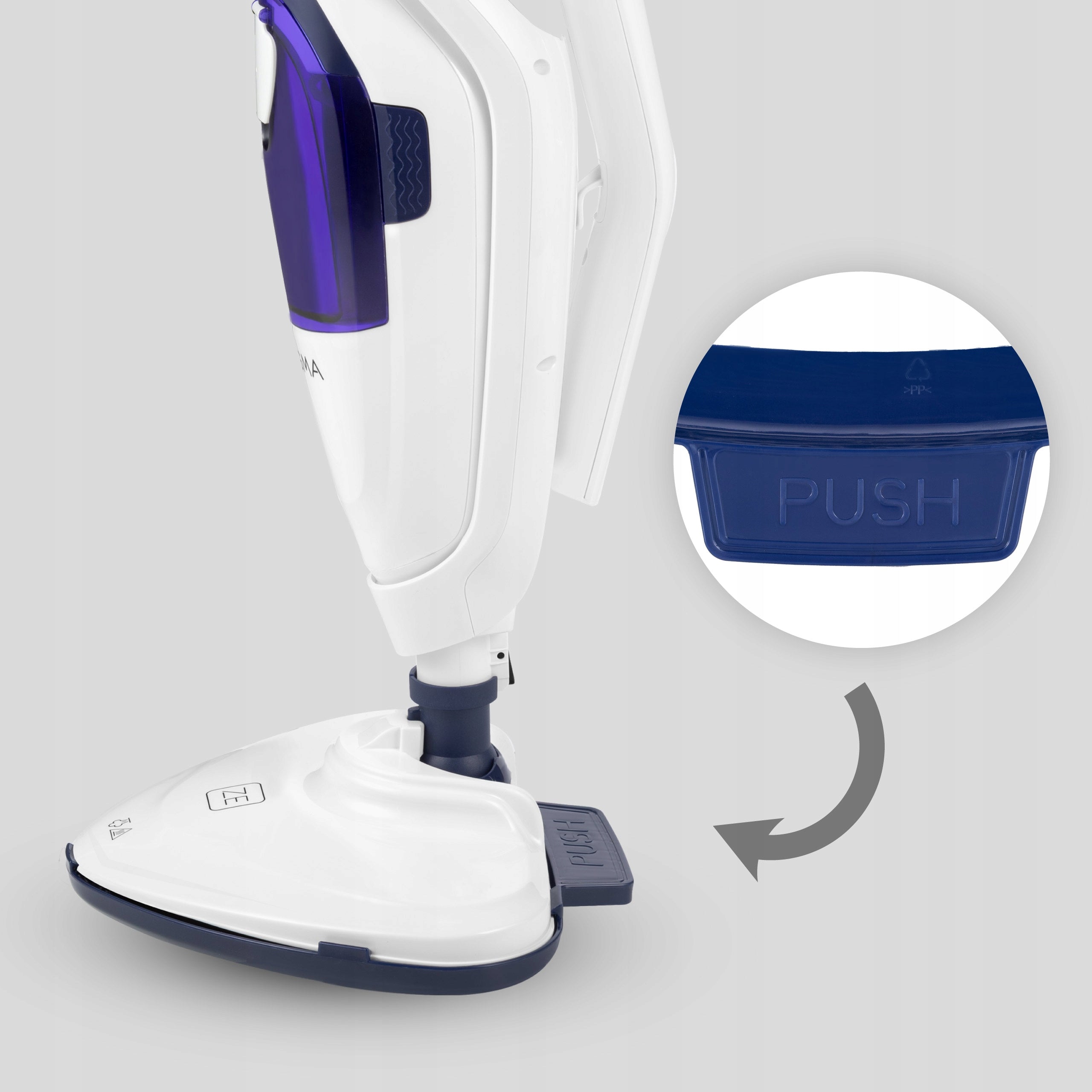 STEAM MOP 13IN1 Pressure Washer for FLOOR Window GROUT + ACCESSORIES Dominant color white