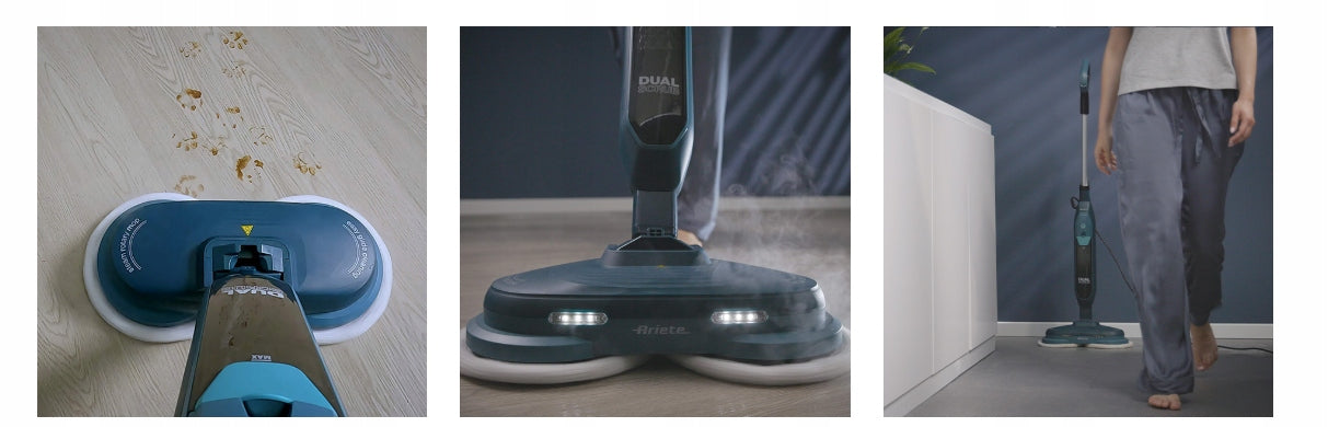 STEAM MOP Ariete 4178 1200W LED cleans and disinfects Brand Ariete