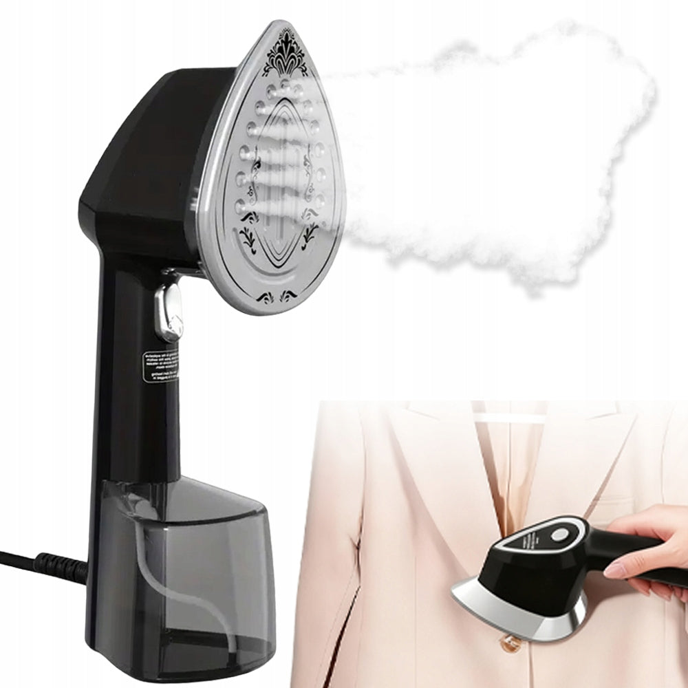 STEAMER CLOTHES STEAM IRON 1500W 250ML STEAM BLACK