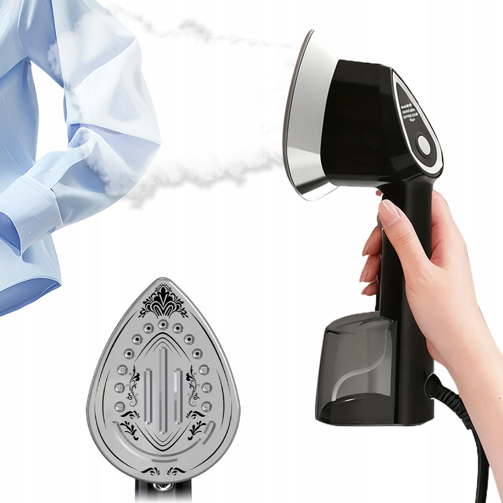 STEAMER CLOTHES STEAMER 1500W STEAM IRON OVERLAY SET Packaging status original