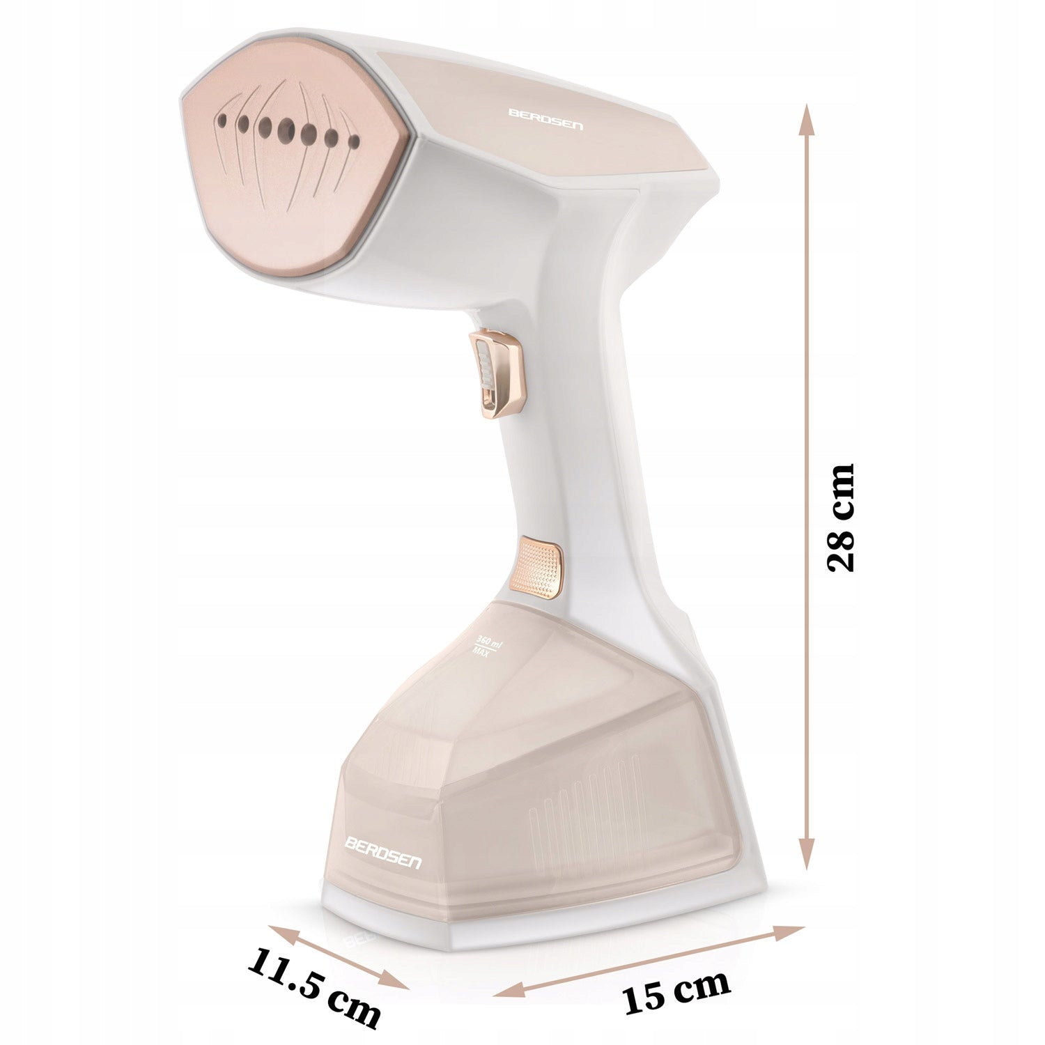STEAMER CLOTHES STEAMER STEAM IRON 2000W STEAM ADJUSTMENT 45G/MIN Dominant color white