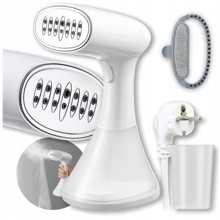 STEAMER FOR CLOTHES SHIRTS CURTAINS STRONG STEAMER FOR ironing White