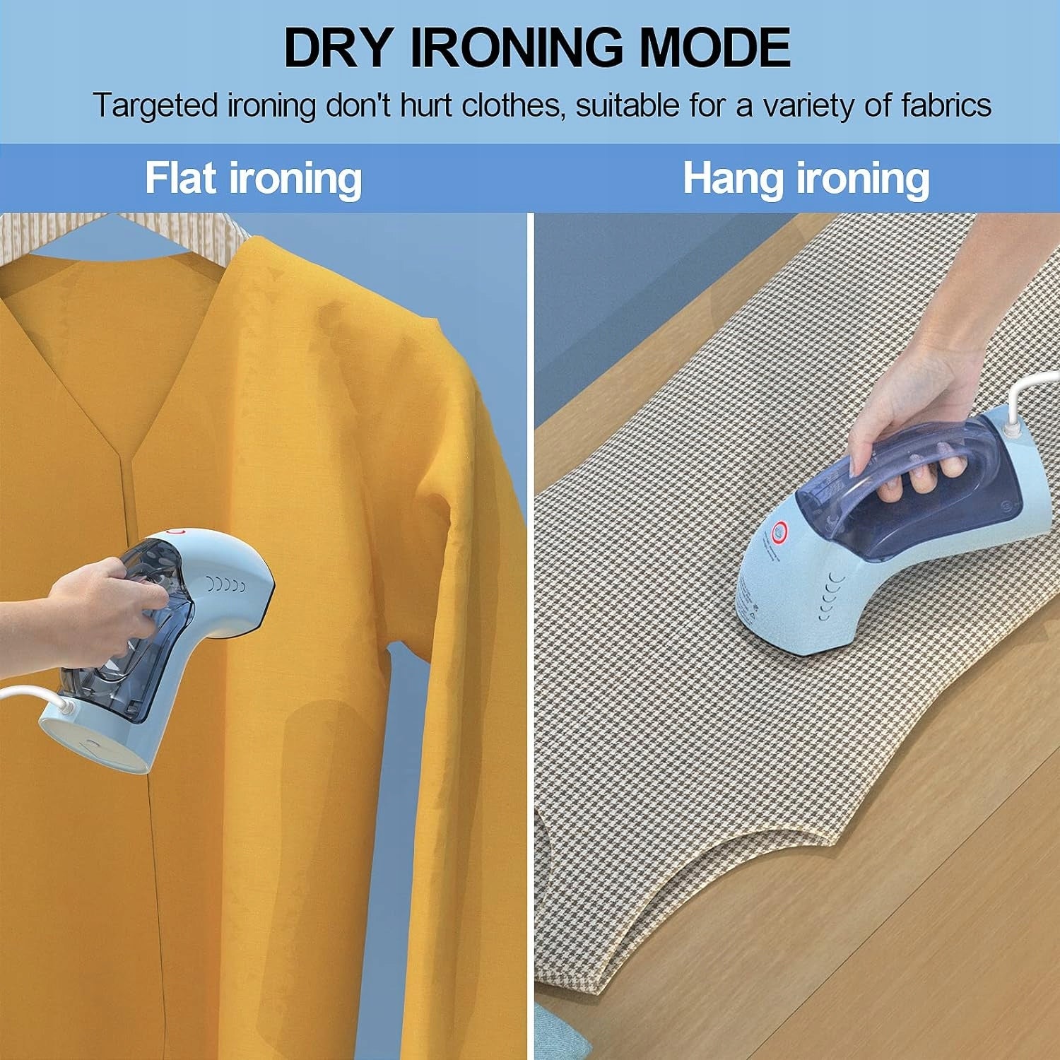 STEAMER FOR CLOTHES STEAM IRON SANPINTECH 260ML 1000W Model S007